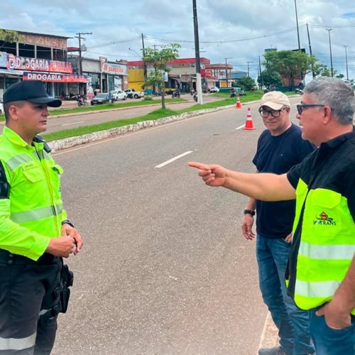 O INTRANS SEMPRE TRABALHANDO PELA SEGURANÇA NO TRÂNSITO E BEM ESTAR DA POPULAÇÃO
