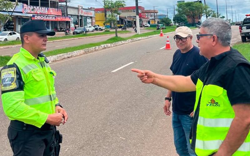 O INTRANS SEMPRE TRABALHANDO PELA SEGURANÇA NO TRÂNSITO E BEM ESTAR DA POPULAÇÃO