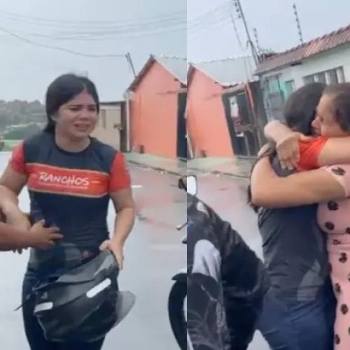 Mulher sequestrada volta para casa em mototáxi após horas de tensão em Manaus