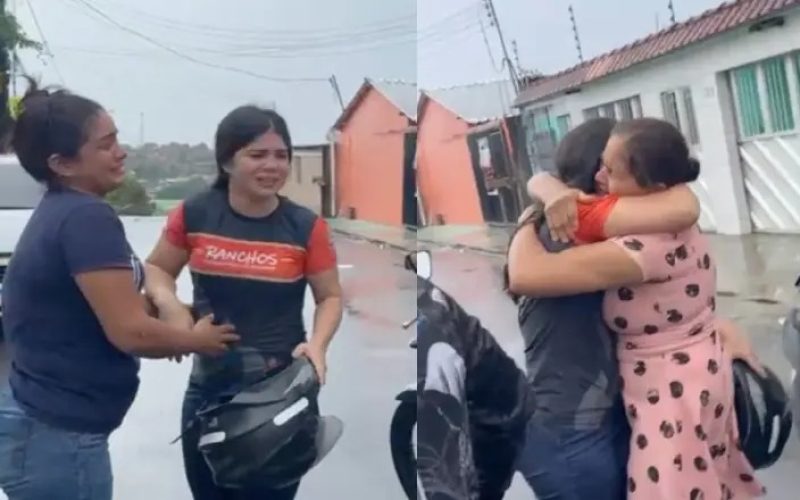 Mulher sequestrada volta para casa em mototáxi após horas de tensão em Manaus