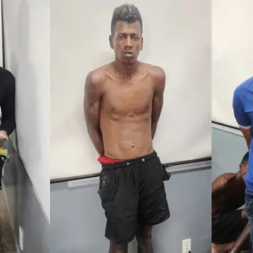Vulgos ‘Barbie Boy’, ‘Grilo Pedra’ e ‘Arrascareta da ZL’ são presos após fazerem idoso refém durante assalto à floricultura em Manaus