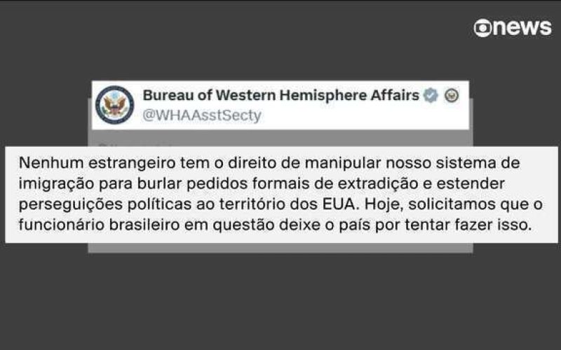 EUA mandam delegado brasileiro envolvido na prisão de Ramagem deixar o país