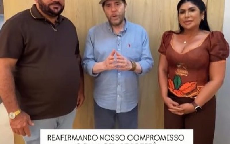Senador Plínio Valério chega forte em Tefé reforça alianças aposta no esporte e destaca R$ 40 milhões para o município