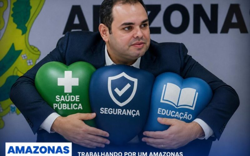 Saúde, segurança e educação marcam primeiros avanços da gestão Roberto Cidade no Governo do Amazonas