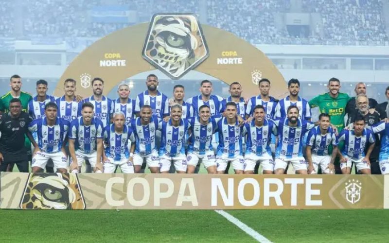 Em jogo movimentado, Paysandu supera o Nacional e é bicampeão da Copa Norte