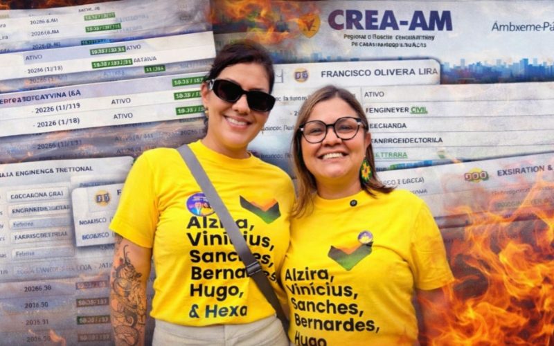Parcelamentos em até 20 vezes geram suspeitas de manobra eleitoral de Alzira Miranda no CREA-AM