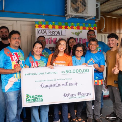 Deputada Estadual Débora Menezes destina emenda ao Instituto TEAmo e fortalece atendimento a crianças e jovens com autismo em Humaitá