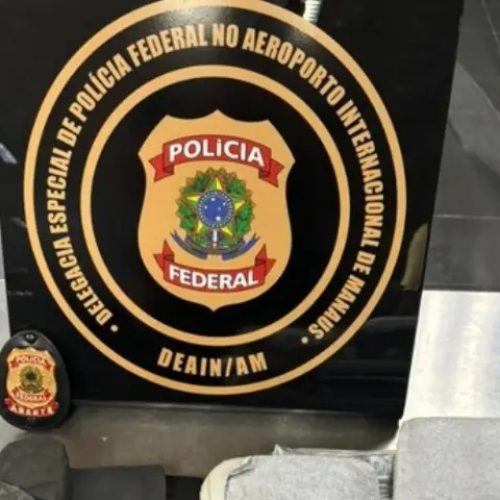 PF prende passageiro por tráfico internacional de drogas no Aeroporto Eduardo Gomes em Manaus
