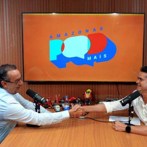 David Almeida lança ‘Amazonas PodMais’ e recebe Augusto Cury no episódio de estreia