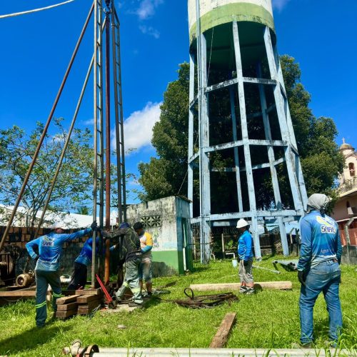 SERVIÇO DE MELHORIA PARA O ABASTECIMENTO DE ÁGUA NO MUNICÍPIO