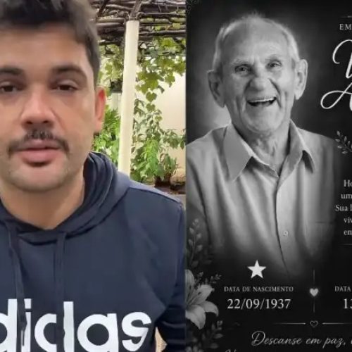 Em despedida emocionante, neto homenageia Vovô Anésio após morte aos 88 anos