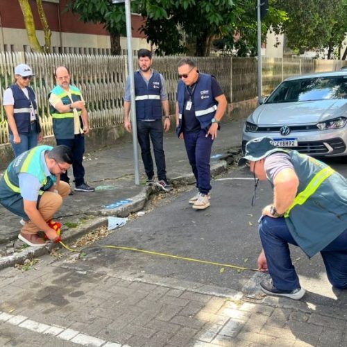 Controladoria e Ageman realizam vistoria no serviço Zona Azul no Centro de Manaus