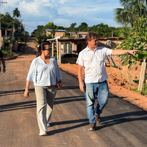 AÇÃO DA PREFEITURA TRAZ BENEFÍCIOS AOS MORADORES DO BAIRRO NOVA VENEZA EM MANACAPU.
