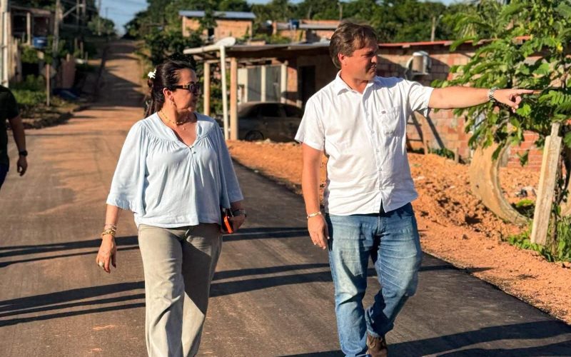 AÇÃO DA PREFEITURA TRAZ BENEFÍCIOS AOS MORADORES DO BAIRRO NOVA VENEZA EM MANACAPU.