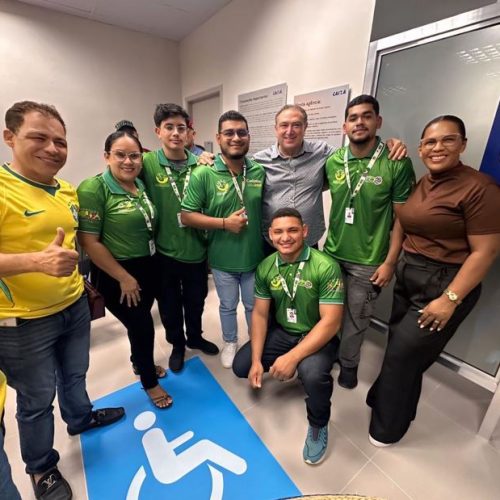 Átila Lins inaugura agência da Caixa Econômica em Benjamin Constant