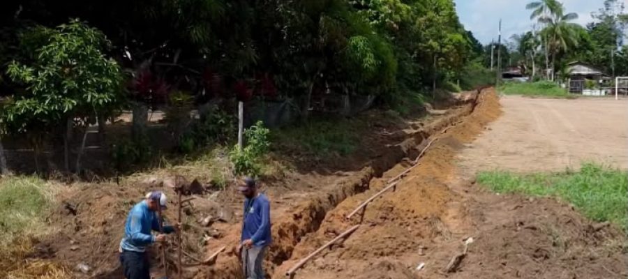 PARCERIA E COMPROMISSO DA PREFEITA VALCILÉIA MACIEL E SAAE