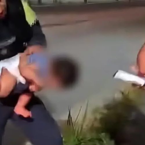 Anjo de farda: policial salva bebê engasgado após pedido de socorro de mãe desesperada em Manaus