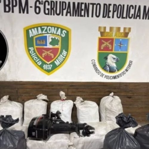 Prejuízo milionário para o tráfico: operação internacional apreende quase 500 quilos de drogas no Rio Negro e prende cinco suspeitos