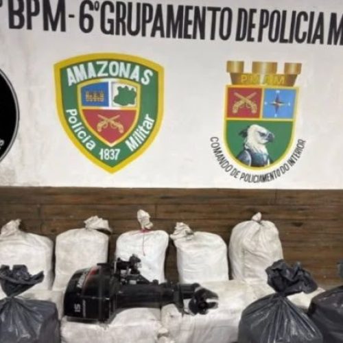 Prejuízo milionário para o tráfico: operação internacional apreende quase 500 quilos de drogas no Rio Negro e prende cinco suspeitos