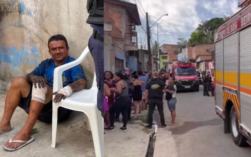 Avô arriscou a vida para tentar salvar crianças de incêndio no Parque São Pedro mesmo sabendo que já era tarde demais