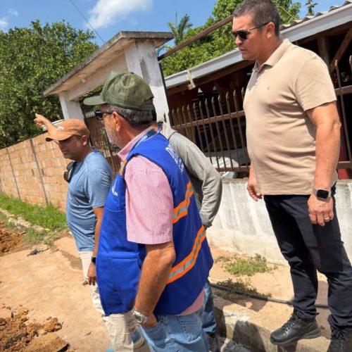 O SERVIÇO AUTÔNOMO DE ÁGUA E ESGOTO-SAAE CONTINUA TRABALHO POR MELHORIAS À POPULAÇÃO DE MANACAPURU