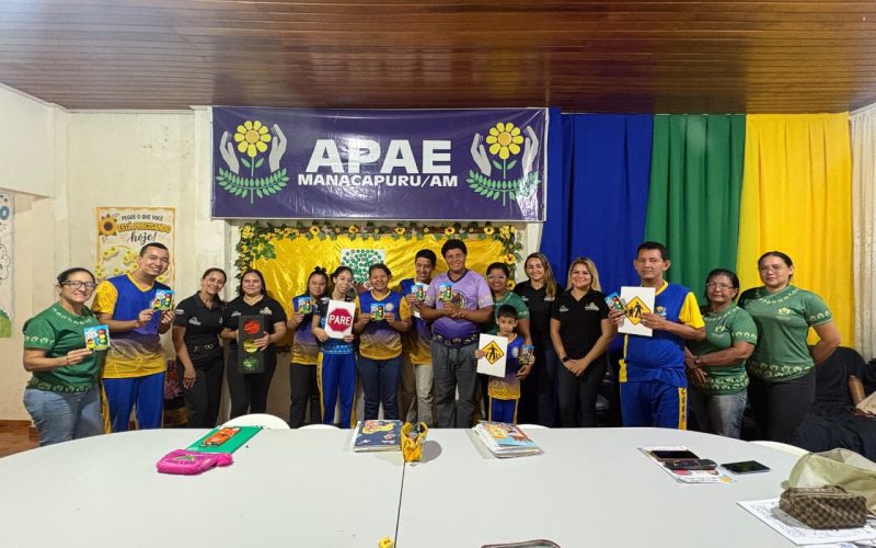 SEMANA NACIONAL DE TRÂNSITO É MARCADA POR AÇÃO NA APAE