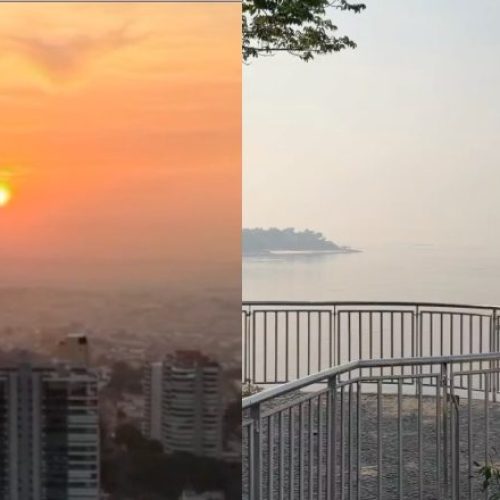 Ar tóxico e calor infernal: Manaus atinge pior nível de fumaceira de 2026 após recorde de calor