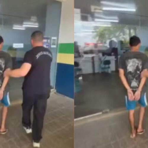 Manacapuru: homem é preso em flagrante por agredir, ameaçar e controlar documentos da própria mãe