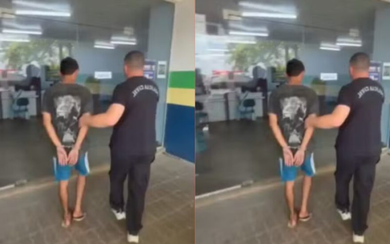 Manacapuru: homem é preso em flagrante por agredir, ameaçar e controlar documentos da própria mãe