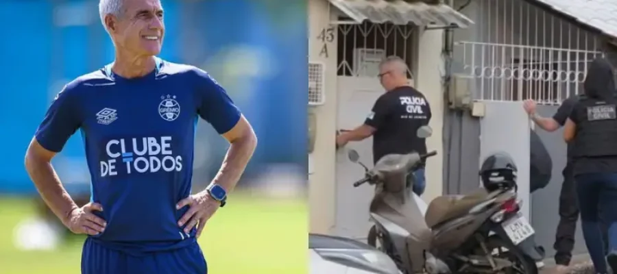 Polícia deflagra operação contra golpista que se passava por técnico do Grêmio para extorquir jogadores