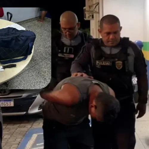 Morador em situação de rua tenta matar rival a facadas em estacionamento de supermercado na Torquato